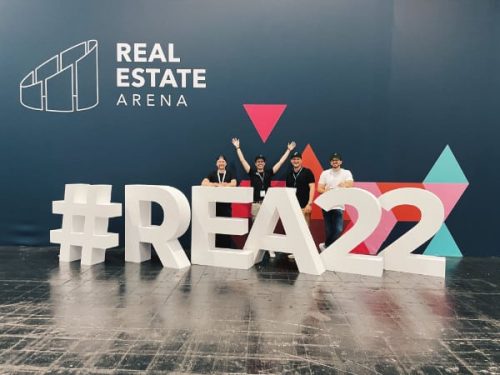 Team bei Messe Real Estate Arena